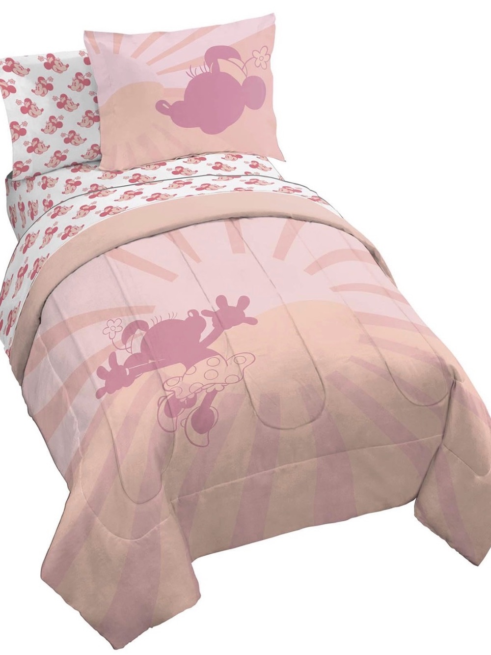 Disney Minnie Mouse Pink Comforter Set